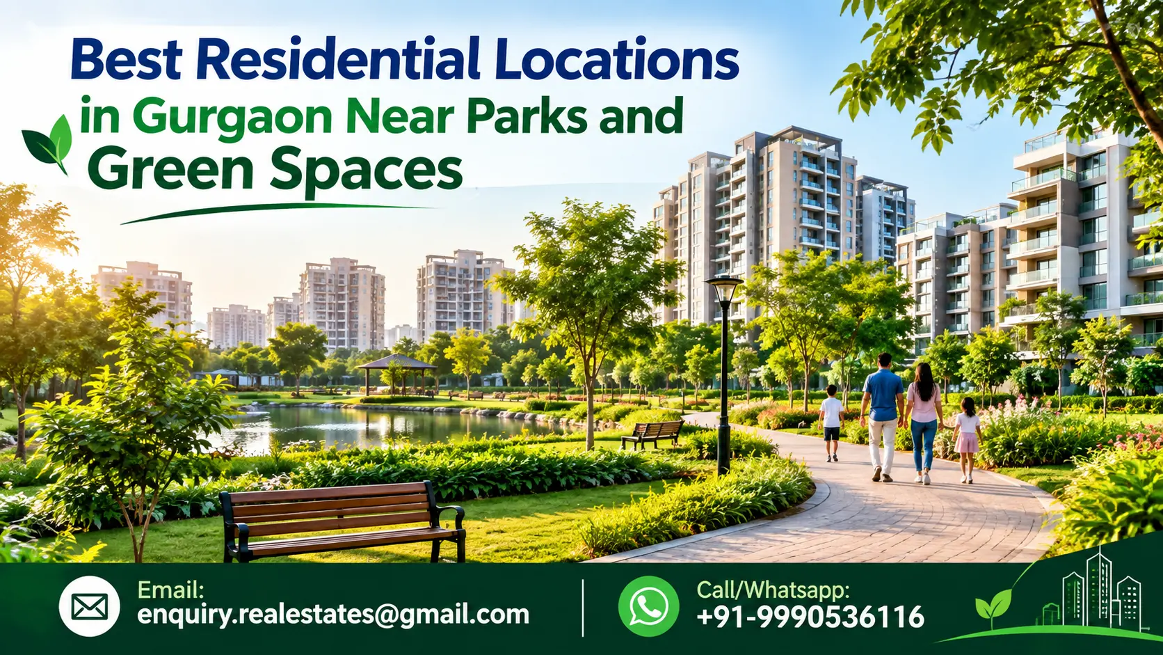 Best Residential Locations in Gurgaon Near Parks and Green Spaces